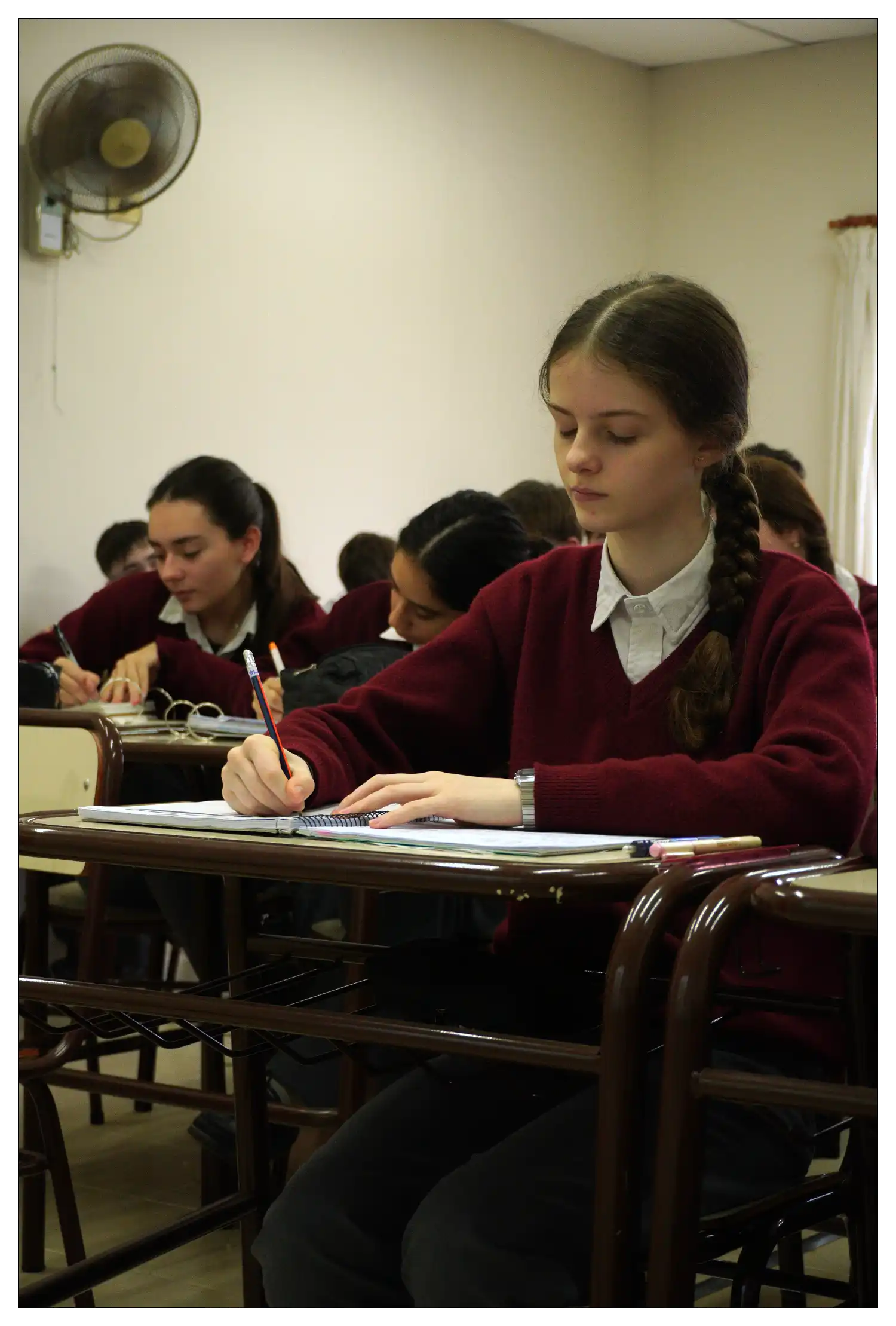 Estudiantes del Instituto Marcelino Champagnat